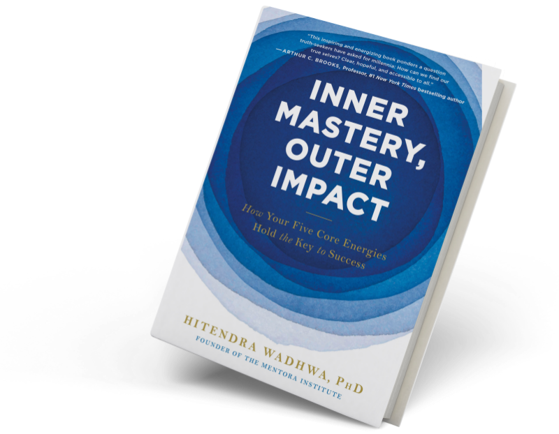 Hitendra's critically acclaimed book Inner Mastery, Outer Impact